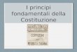 I principi fondamentali della Costituzione. L'art. 1 della Costituzione afferma che l'Italia è una Repubblica democratica. La parola democrazia deriva