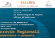 Intervento delling. Massimo NITTI Direttore Generale Trasporto di Ferrotramviaria S.p.A. (Bari) Vice Presidente ASSTRA RAILMED A PROJECT FOR MEDA 2020