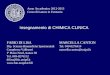 Insegnamento di CHIMICA CLINICA Anno Accademico 2012-2013 Corso di Laurea in Farmacia FABIO DI LISA Dip. Scienze Biomediche Sperimentali Complesso Vallisneri