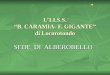 LI.I.S.S. B. CARAMIA- F. GIGANTE di Locorotondo SEDE DI ALBEROBELLO