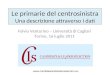 Le primarie del centrosinistra Una descrizione attraverso i dati Fulvio Venturino – Università di Cagliari Torino, 16 luglio 2011 