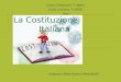 La Costituzione Italiana Istituto Comprensivo L. Radice Scuola secondaria V. Bellini Patti Insegnanti: Maria Ficarra e Maria Natoli