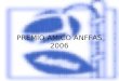 PREMIO AMICO ANFFAS 2006. Intervento del Presidente dell’Anffas di Subiaco, Scafetta Alessandro