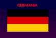 GERMANIA. BANDIERA Esistono due teorie sulle origini di questi colori: La prima sostiene che appartengano alle Uniformi dei L¼tzowsche Freikorp, cio¨