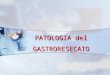PATOLOGIA del GASTRORESECATO. RESEZIONE GASTRICA BILLROTH I BILLROTH II ANSA ALLA ROUX