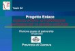 Progetto Enlace ricerca azione sui fabbisogni professionali in ambito culturale Provincia di Genova Team Srl Riunione gruppo di partnership 30 luglio 2003