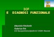 ICF E DIAGNOSI FUNZIONALE Maurizio Pincherle Federica Fini U.O. Neuropsichiatria infantile A.V. 3 ASUR - Macerata