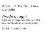 Alberto F. De Toni, Luca Comello Prede o ragni Uomini e organizzazioni nella ragnatela della complessità UTET, Torino 2005
