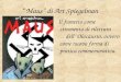 “ Maus” di Art Spiegelman Il fumetto come strumento di rilettura dell’ Olocausto, ovvero come nuova forma di pratica commemorativa