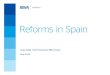 Reforms in Spain