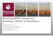 Growing a BPM Center of Excellence