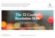 12 Conflict Resolution Skills