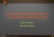 WebNet Conference 2012 - Designing complex applications using html5 and knockoutjs