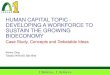 BioEconomy: Managing Talent and Human Capital