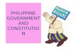 Philippine Government and Constituion