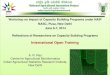 IFPRI - NAIP - Reflections of Researchers on Capacity Building Programs - A R Rao
