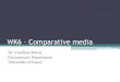 Comparing Media Systems and Political Communications