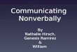 Interpersonal communication presentation non verbal communication