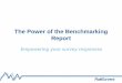 The Power of the Benchmarking Report - FluidSurveys