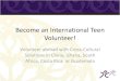 Become an International Teen Volunteer - CCS Webinar Presentation