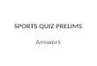 Sports quiz prelims (with answers)