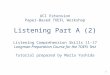Listening  a skills 11 17
