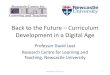 David Leat Keynote - Back to the future