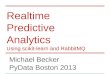 Realtime predictive analytics using RabbitMQ & scikit-learn
