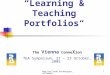 E Learning&Teaching Portfolios