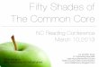 Fifty Shades of the Common Core: NCRA
