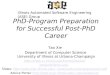 PhD-Program Preparation for Successful Post-PhD Career