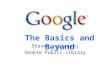 Google basics and beyond