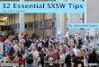 32 Essential SXSW Tips