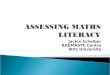 Assessing Maths Lit Exams