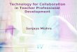 Technology for Collaboration in Teacher Professional Development