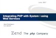 Integrating PHP With System-i using Web Services