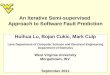 Promise 2011: "An Iterative Semi-supervised Approach to Software Fault Prediction"