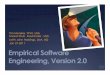 empirical software engineering, v2.0