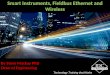 Smart instruments fieldbus ethernet and wireless