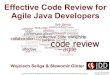 JDD Effective Code Review In Agile Teams