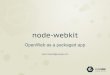 Budapest New Tech Meetup - node-webkit