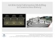 CH2009 - Architectural information modelling in construction history