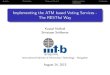 Implementing the ATM based Voting Services - The RESTful Way