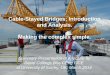 Cable stay bridges, summary of a lecture delivered at Uni of Surrey, UK