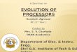 Evolution of processors