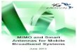 Mimo and Smart Antennas for Mobile Broadband System