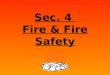 8th Grade Ch. 2 Sec. 4 Fire & Fire Safety