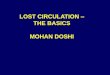 LOST CIRCULATION - THE BASICS
