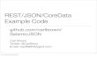 REST/JSON/CoreData Example Code - A Tour
