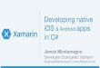 Developing native iOS & Android apps in c# with xamarin
